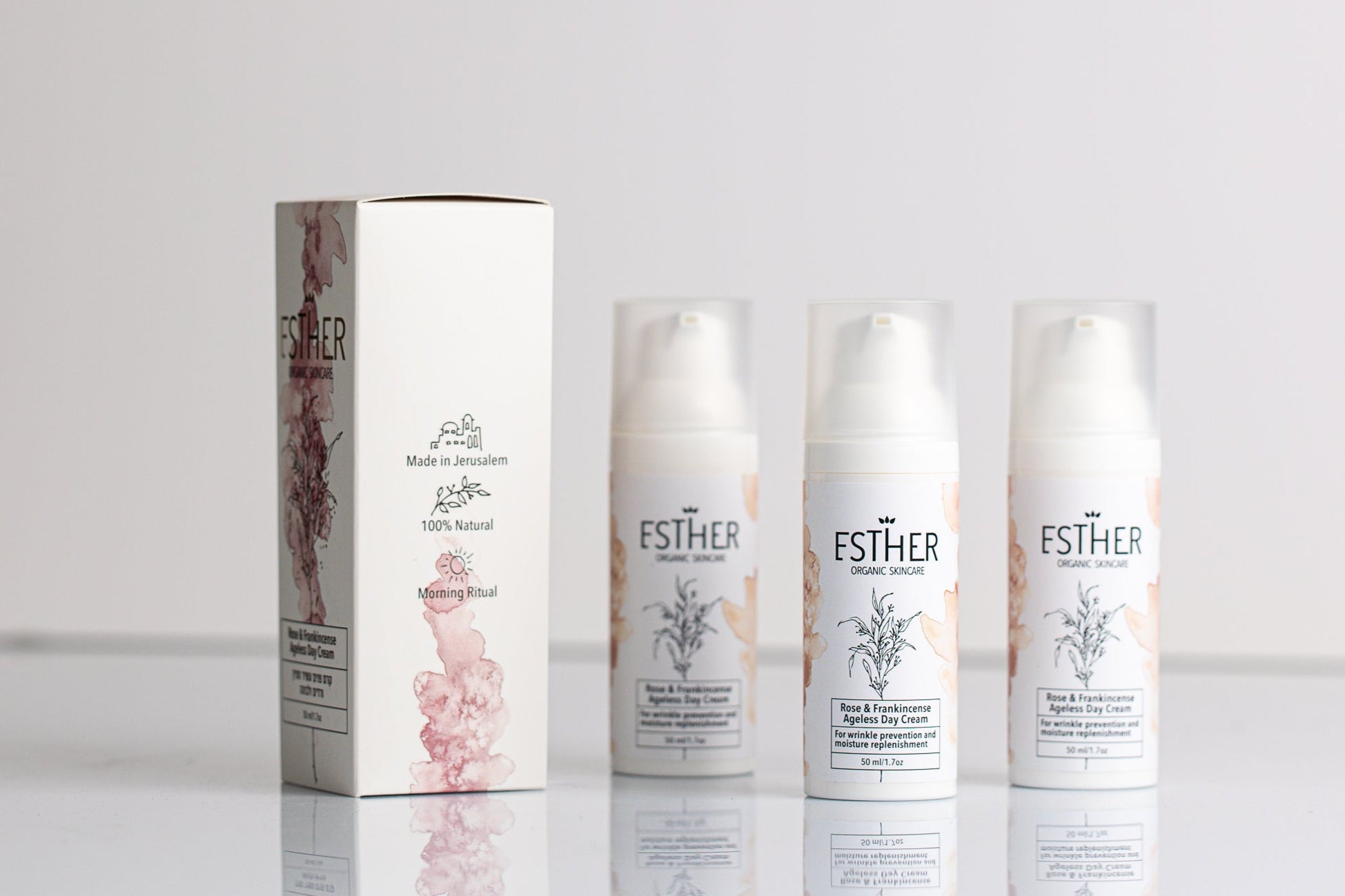 Rose and Frankincense Anti-Aging Face Cream 